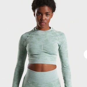 Gymshark Camo Crop Top
